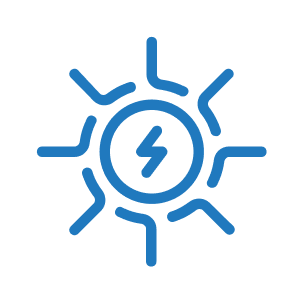 Blue Solar Power icon