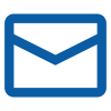 Blue Envelope Icon