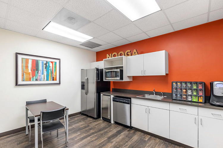 Chattanooga breakroom Chattanooga, TN reginal office break room