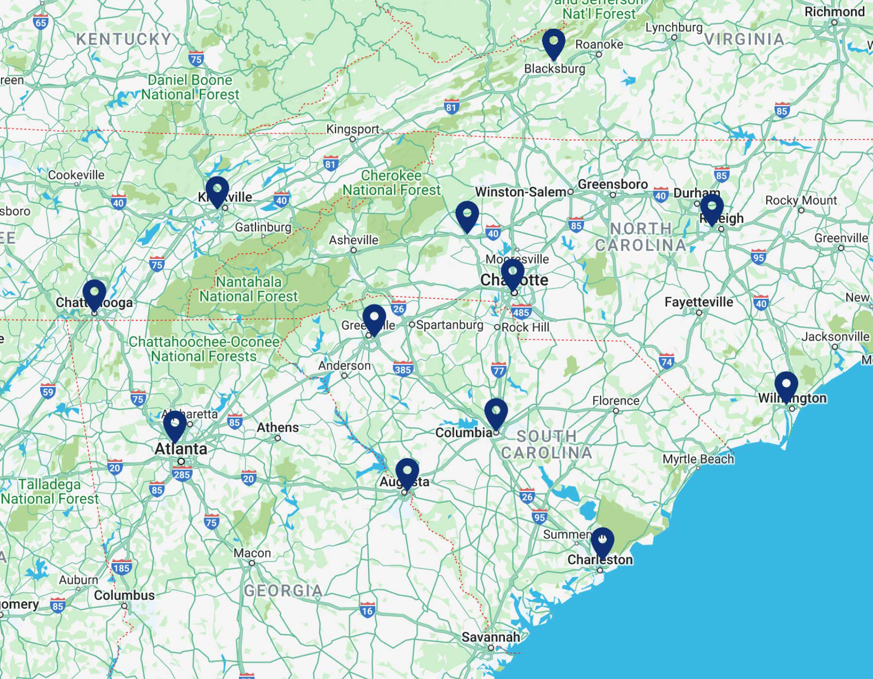 All office locations